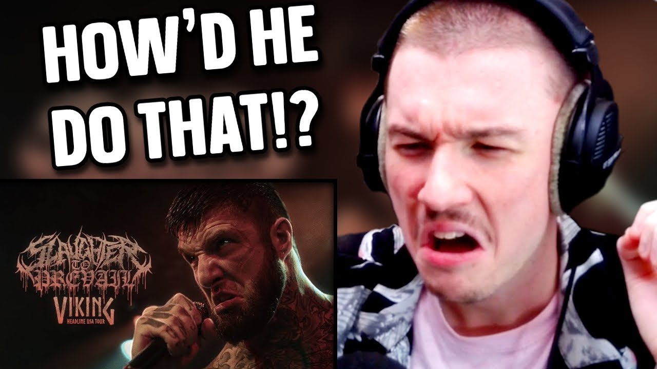 RAPPER REACTS TO Slaughter To Prevail - Viking