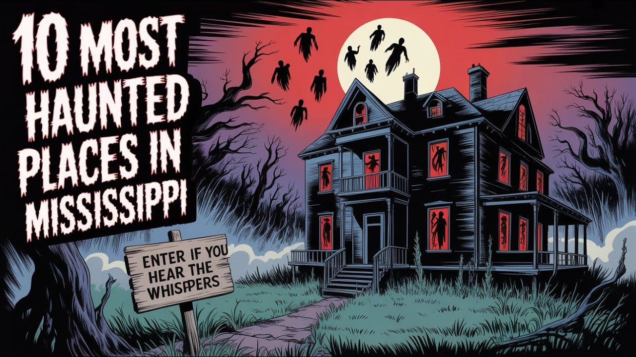 10 Haunted Places in Mississippi | Echoes from Antebellum Mansions