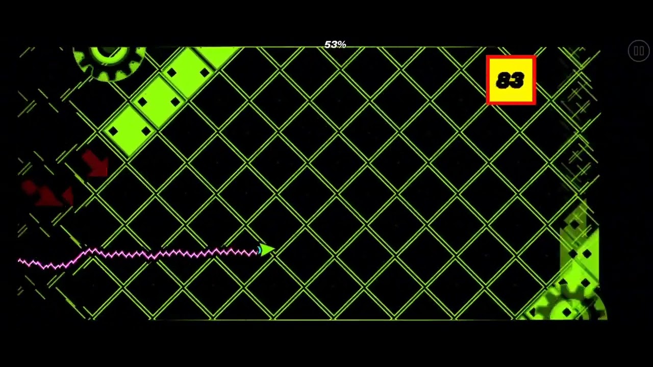 Retray шоу кейс с кликами Geometry dash и с  спамом
