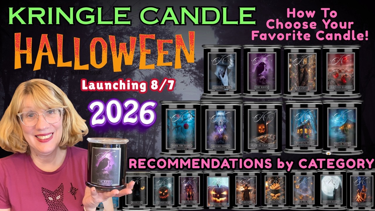 Рекомендации Kringle Candle к Хэллоуину: обзор по категориям. Как выбрать свою любимую свечу!
