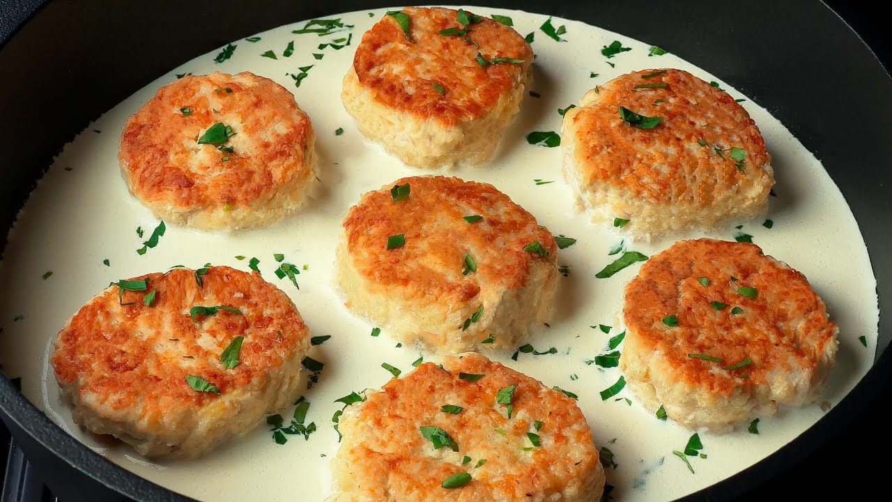 🌺 Zarte Hähnchenfrikadellen! Schnell, einfach und unglaublich lecker!