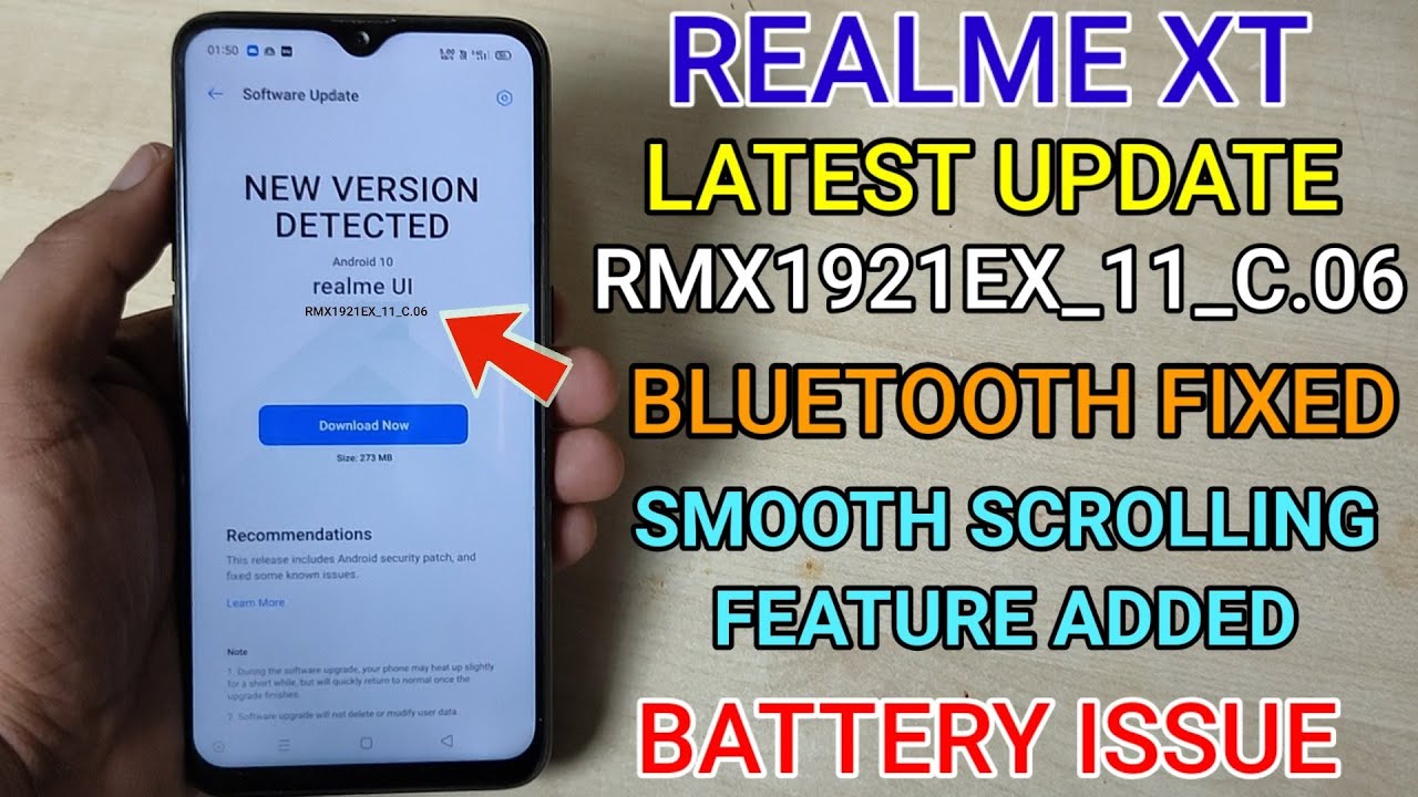 Realme XT New C.06 July Update Recieved With Cool Features | Smooth Scrolling Feature Added |🔥