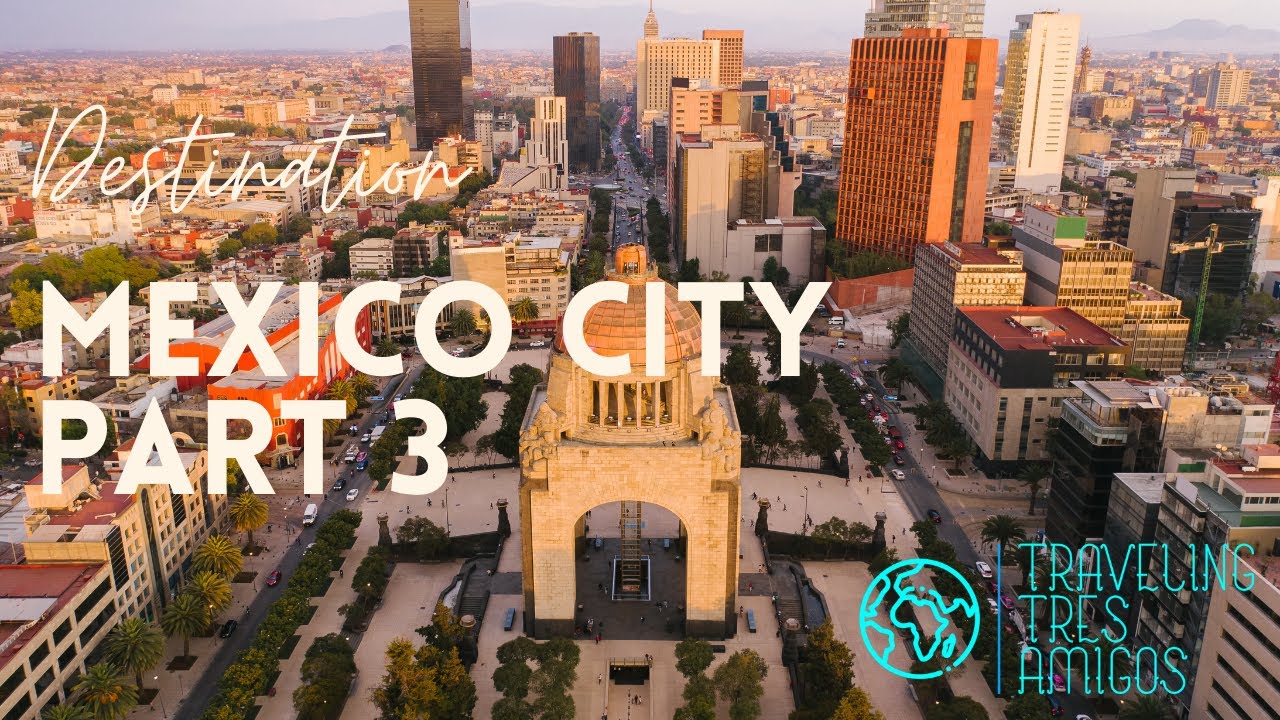 Mexico City - Visiting The Angle of Independence & Zocalo Square