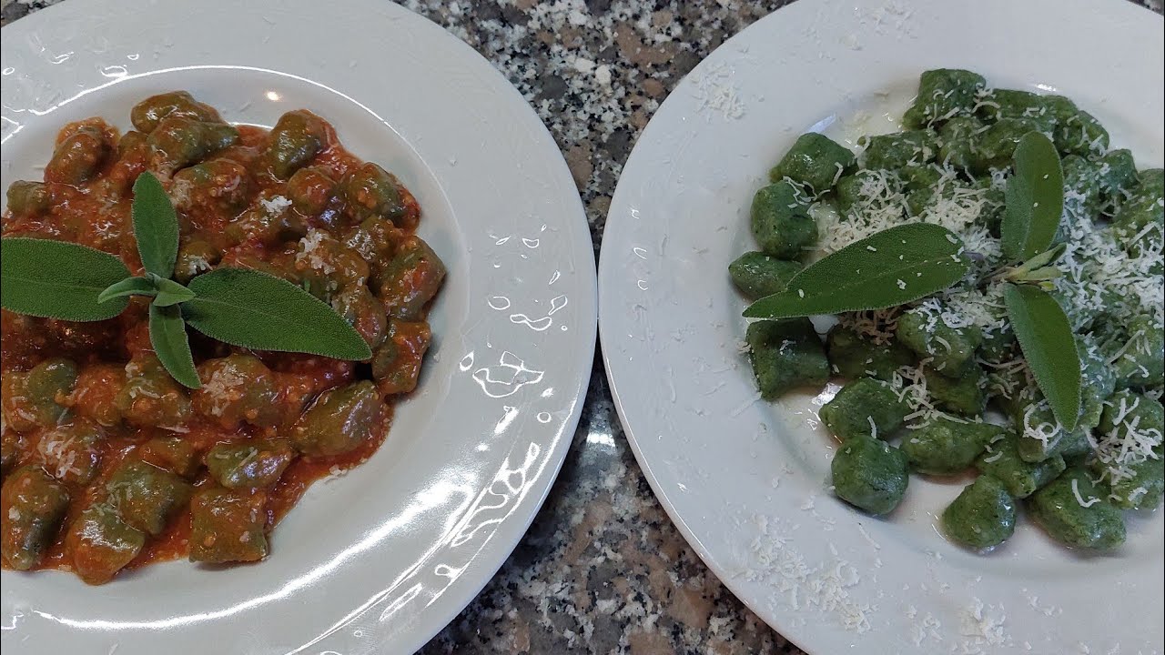 Gnocchi di spinaci veloci senza patate squisitiiiiiii