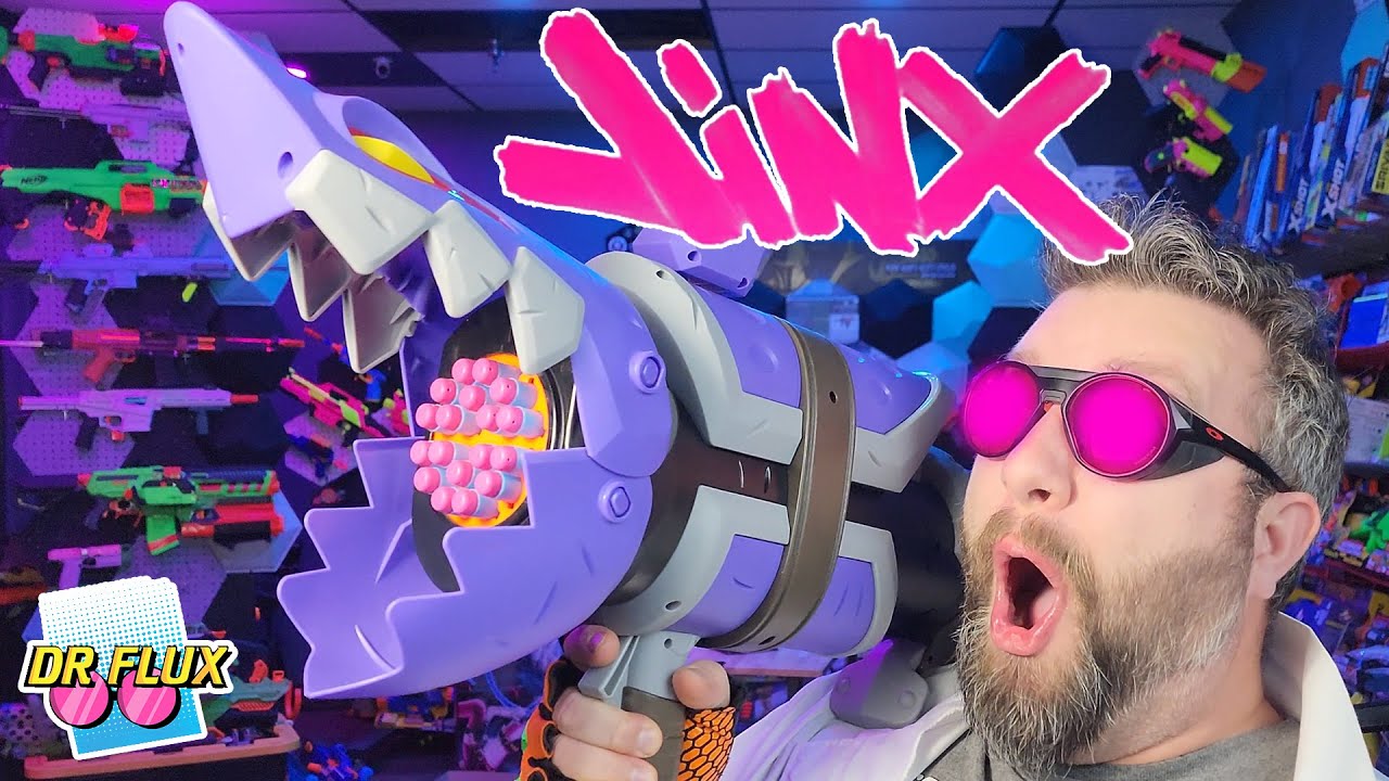 Nerf Made A Real League Of Legends Jinx Fishbones