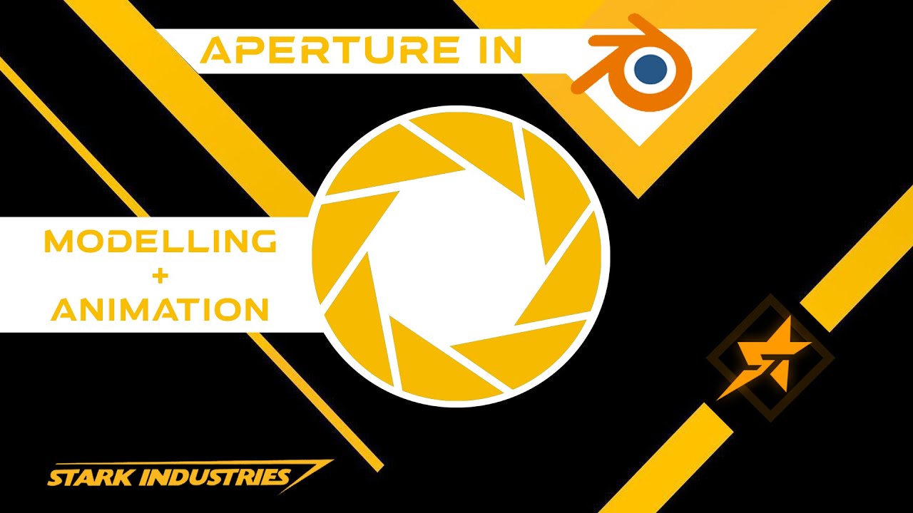 Aperture Modelling + Animation Tutorial in Blender