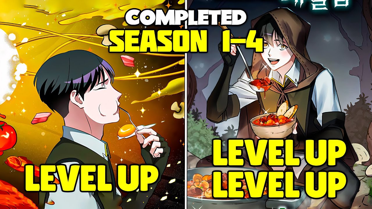 *S1-4* For Every Meal Levels Up And Becomes The Strongest Player With The System - Manhwa Recap