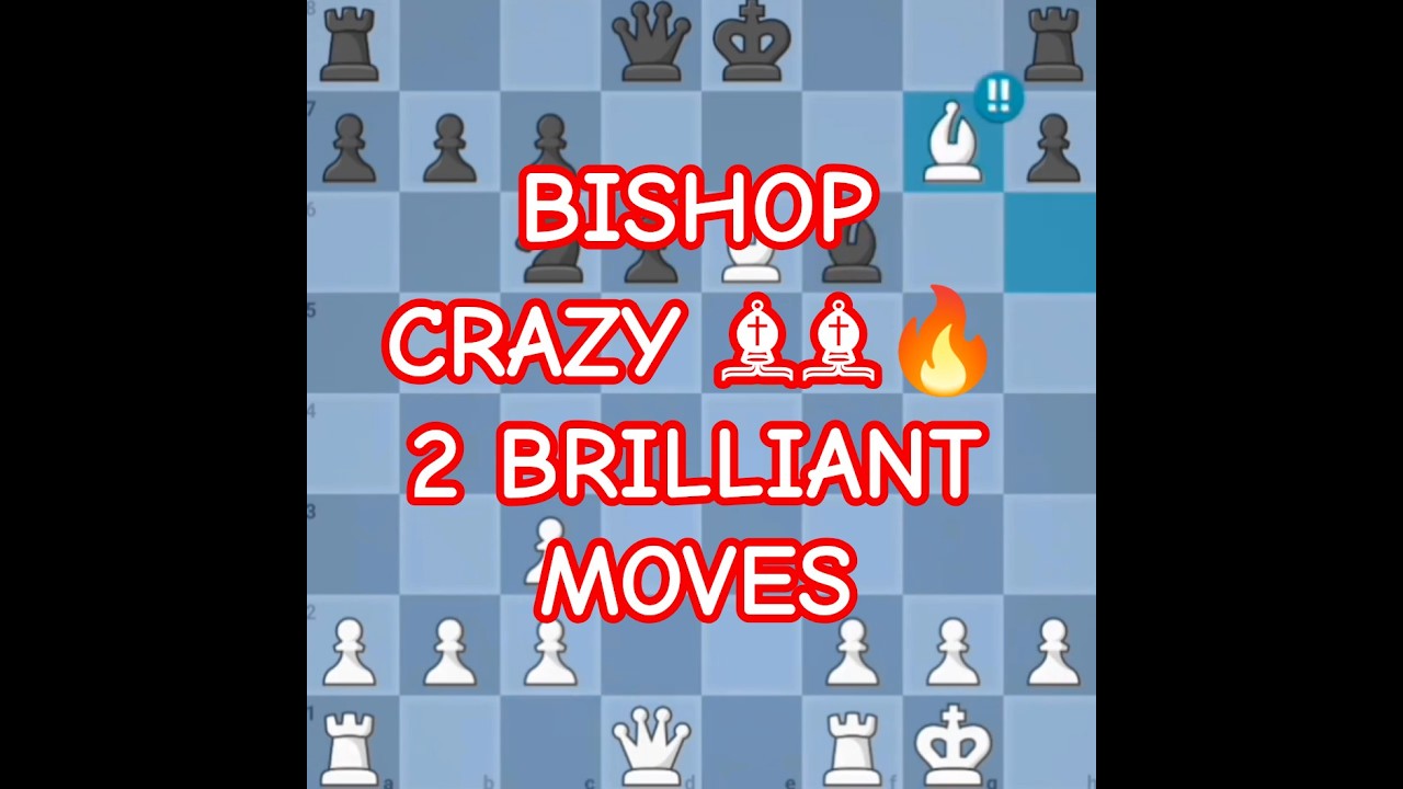 Bishop Goes CRAZY ♝♝ → 2 Brilliant Moves! | Italian Game 🔥
