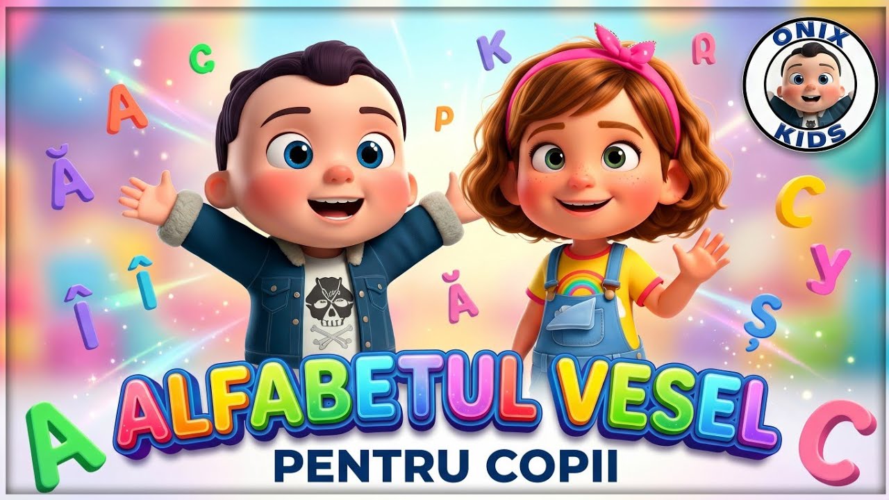 🔤 Alfabetul Vesel | A de la Avionaș, Z de la Zână | 31 de Litere cu Exemple | Onix Kids Romania
