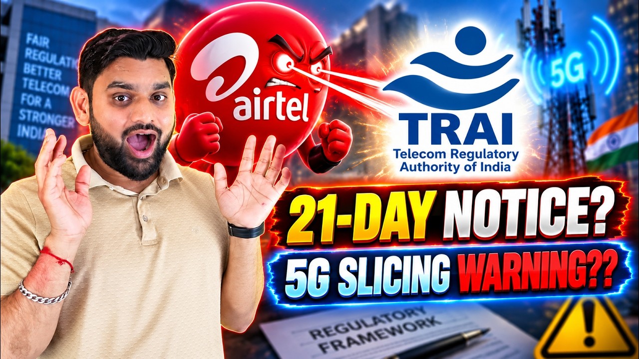 TRAI&rsquo;s New 5G Network Slicing Rules Explained | Airtel, Jio & Vi Raise Concerns