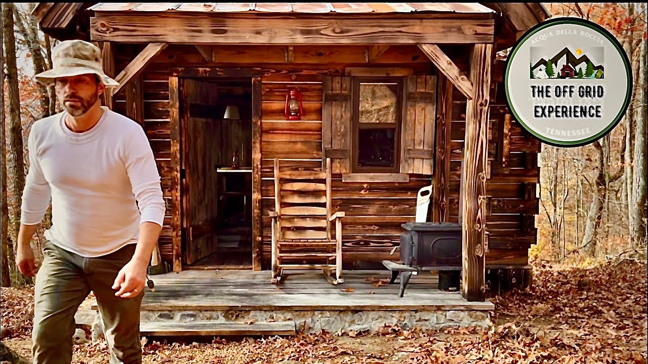 Two Years Building an ORIGINAL Off Grid Lumber Log Cabin in the Woods | Start to Finish | The Reveal