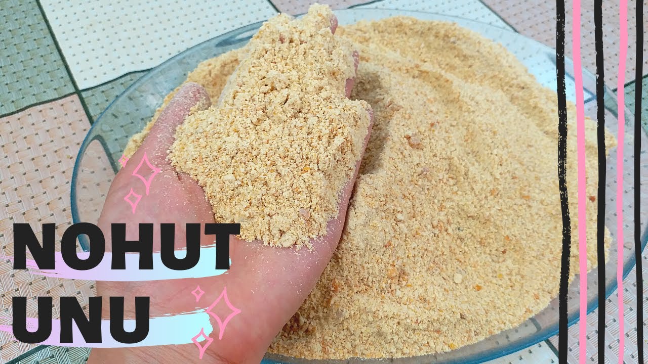 Nohut Unu Nasıl Yapılır |How To Make Besan| Glutensiz Beslenenler İçin Un #nohutunu #besan#gramflour