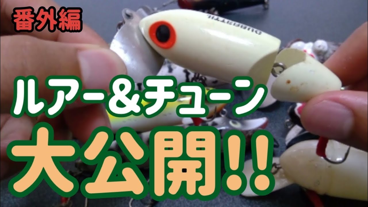 【大公開】ナマズ釣りルアー＆チューン紹介／ルアーの使用感、フックやリング類など 