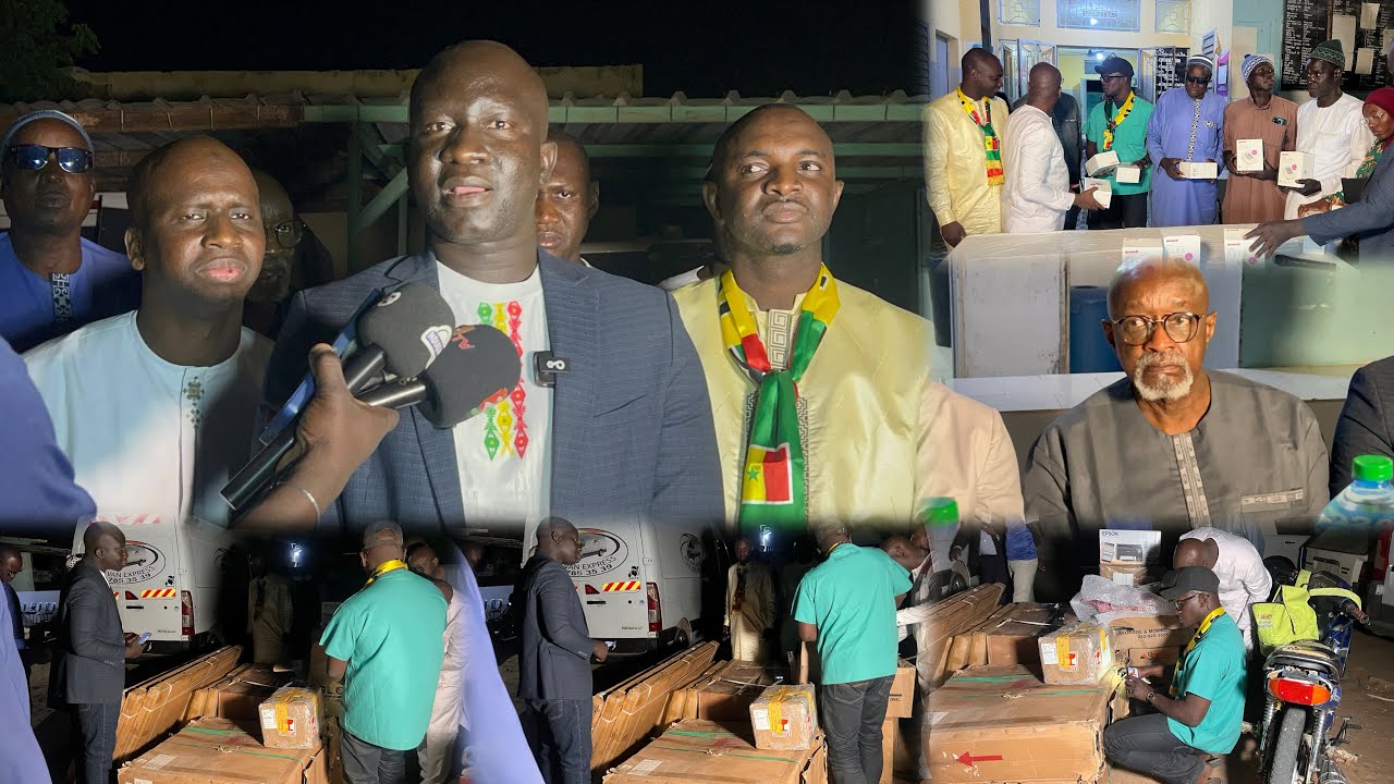 Coalition diomaye président a Ndiaganiao et offre la population un machin échographie 