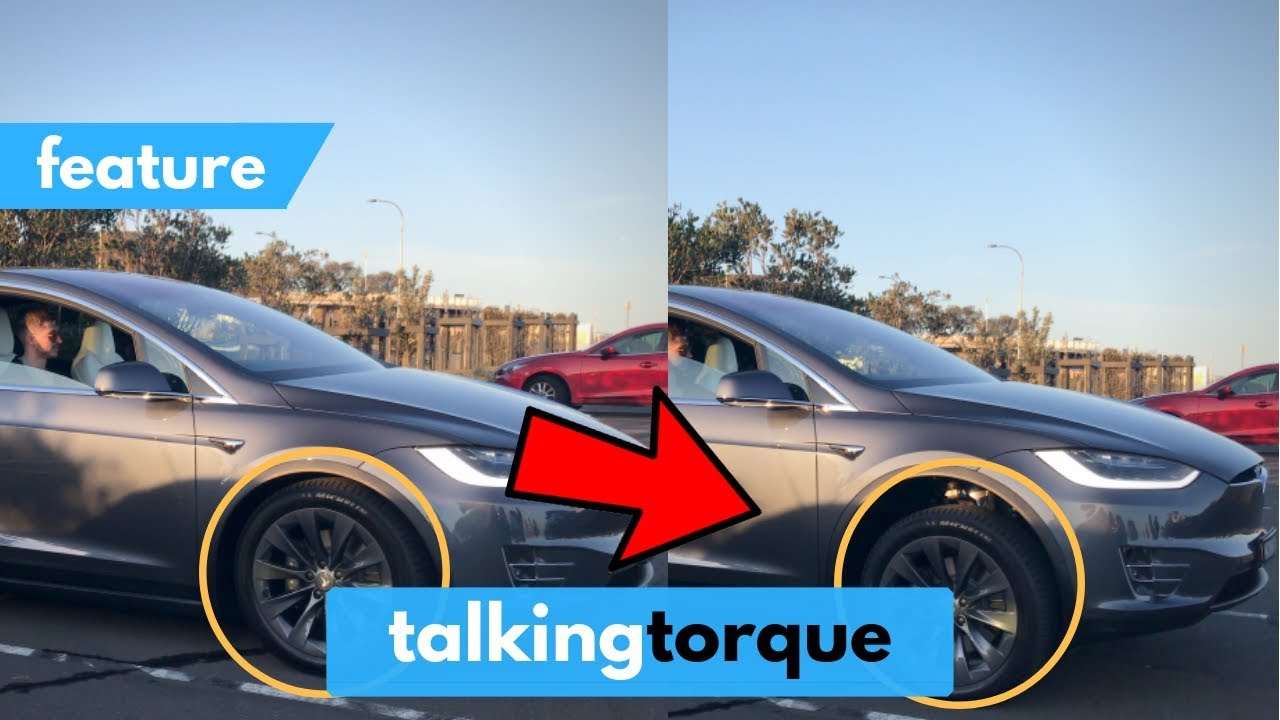 Tesla Model X: Suspension Lowering & Raising
