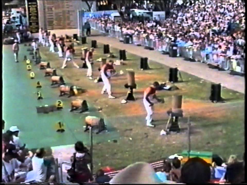 1993 - David Foster - 13 Inch Standing Block.wmv