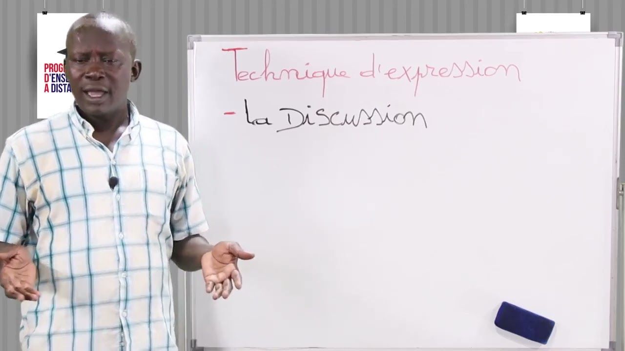 Leçon 48 Technique d'expression   La discussion