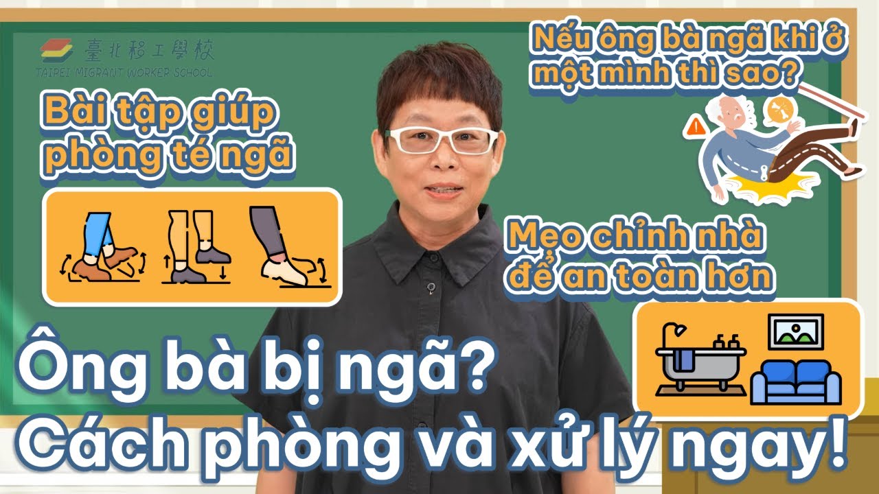 Người cao tuổi bị ngã?⚠️ Đừng vội đỡ dậy! Đây là cách chăm sóc an toàn nhất!🤗