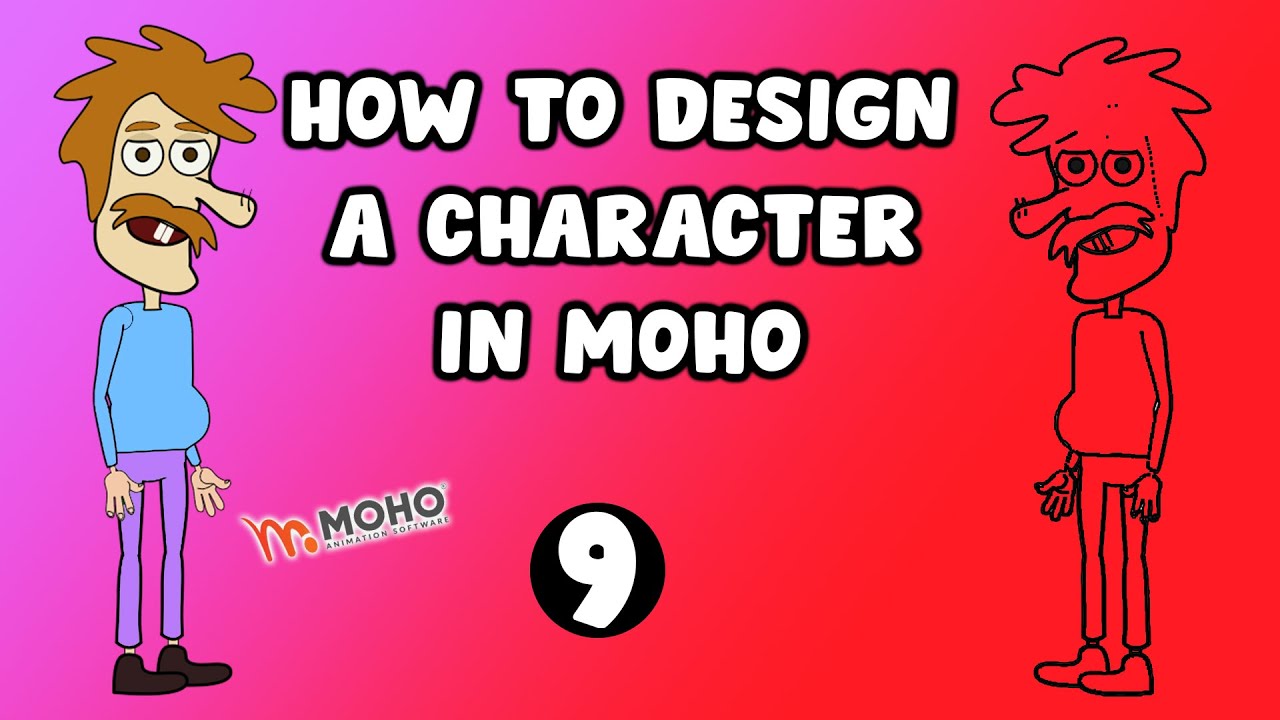 Drawing character in Moho - How to Design a character