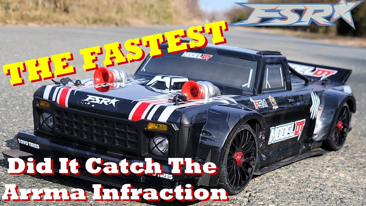 Самая быстрая модель FSR DT 6s, скоростной заезд в воскресенье.