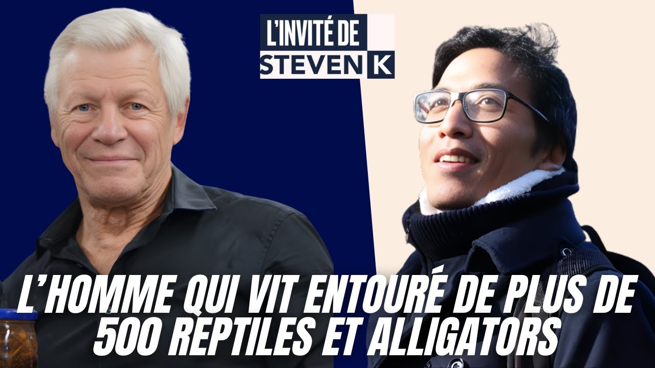 Steven K | IL VIT AVEC PLUS DE 500 REPTILES ET 2 ALLIGATORS DANS SON SALON ! 🐊🐍Philippe Gillet