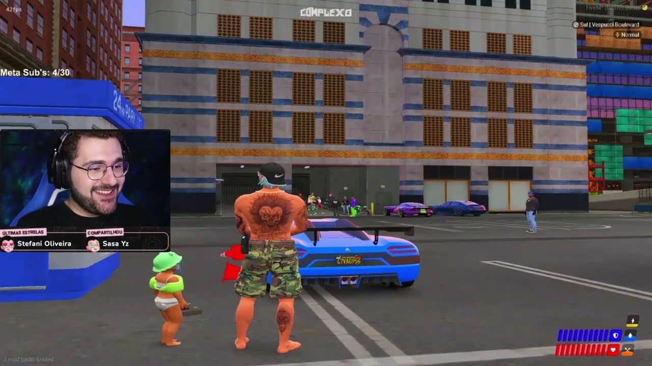 Blue, o homem mais fofo do RP! 😍 Park Tiffany GTA RP