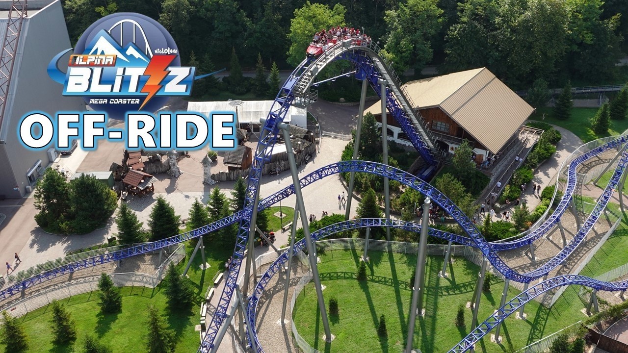 Alpina Blitz Off-Ride Footage, Mack Mega Lite Coaster | Non-Copyright