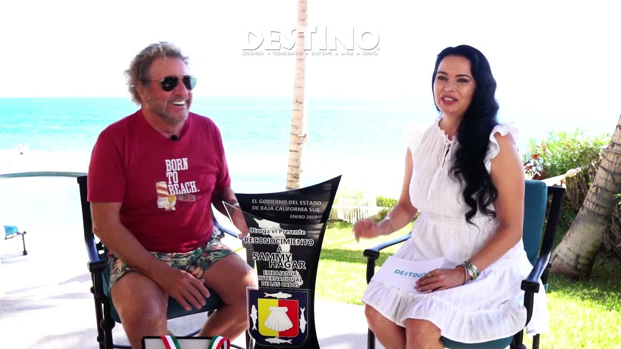 Интервью журнала Destino Magazine - Сэмми Хагар (Ван Хален) и владелец Cabo Wabo