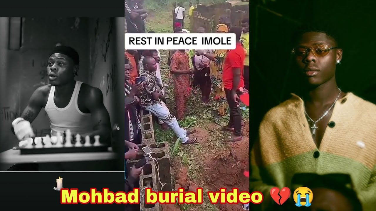 Mohbad burial full video | So Heartbreaking 💔 Davido, Nairamarley, Burnaboy, Olamide React #mohbad