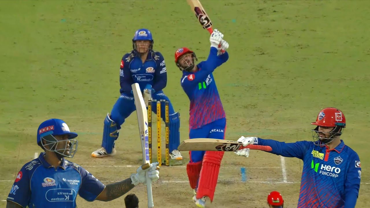 Mumbai Indians vs Delhi Capitals Full Highlights | MI vs DC MATCH HIGHLIGHTS | Sameer Rizvi Batting