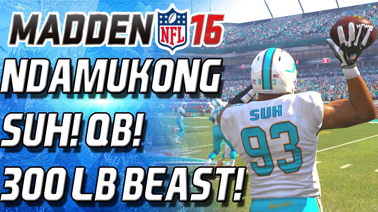 300 POUND QUATERBACK! NDAMUKONG SUH! - Madden 16 Ultimate Team