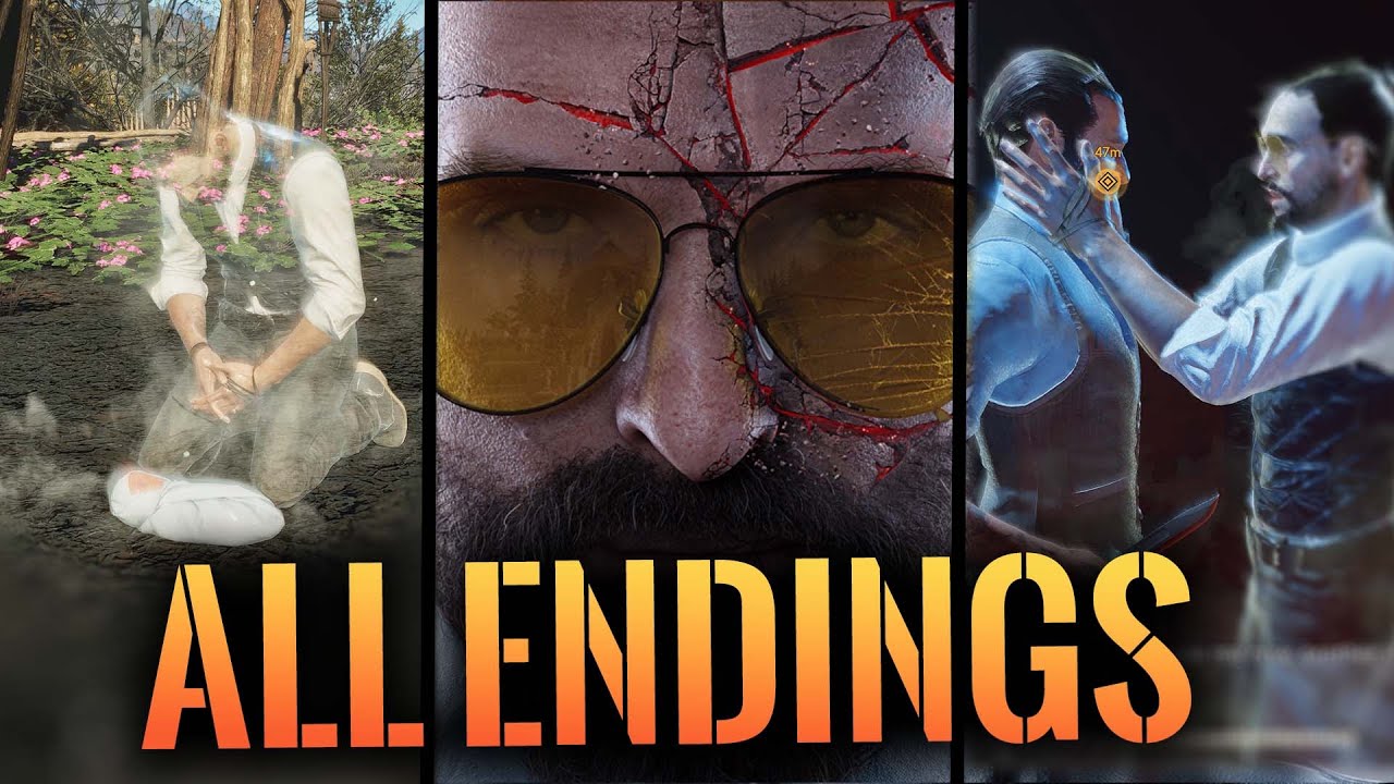 FAR CRY 6 COLLAPSE JOSEPH SEED DLC - ALL ENDINGS // Stay, Leave + Message to Faith Secret Ending