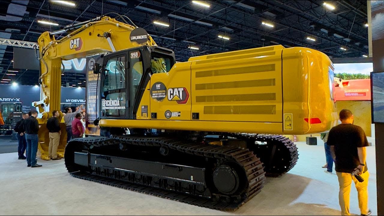 [CATERPILLAR] NUEVA Excavadora Cat 350 de 48 toneladas | Lanzamiento en M&T Expo