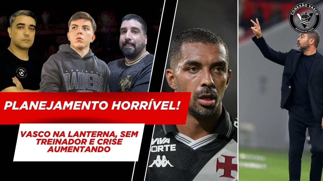 VASCO SOFRE NO INÍCIO DE TEMPORADA, SEGUE SEM TÉCNICO E JOGADORES PARECEM NÃO ENTENDER A GRAVIDADE!