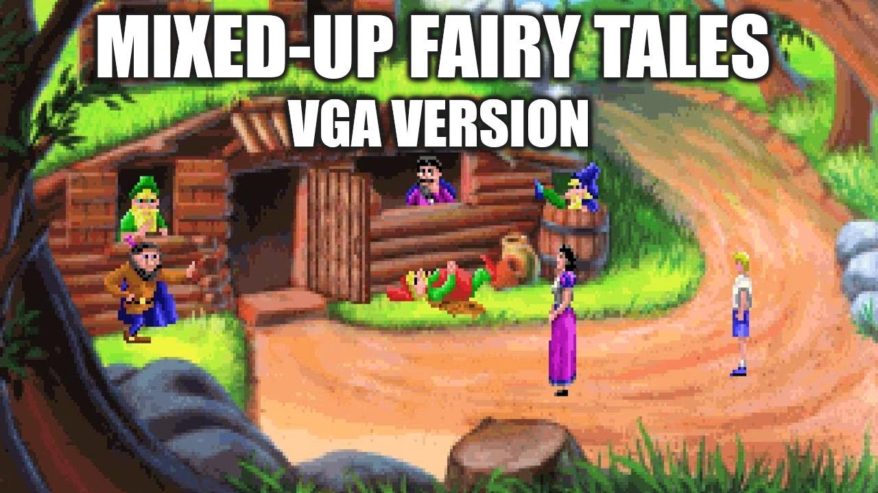 MIXED-UP FAIRY TALES (VGA Version) Adventure Game Gameplay Walkthrough - No Commentary Playthrough