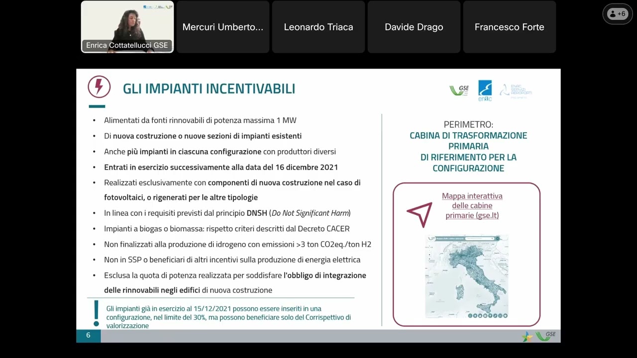 Autoproduzione e produzione di energia da FER