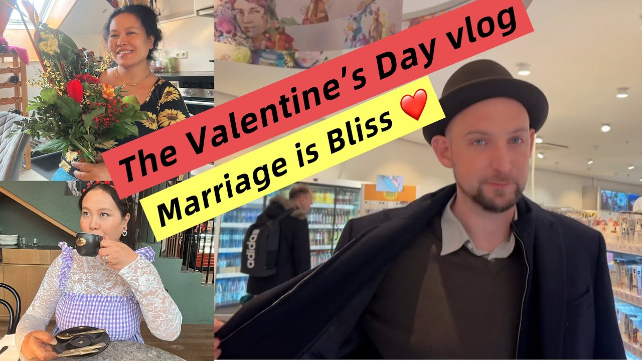 A day in our life of a Naga &German couple | Valentine’s Day vlog|