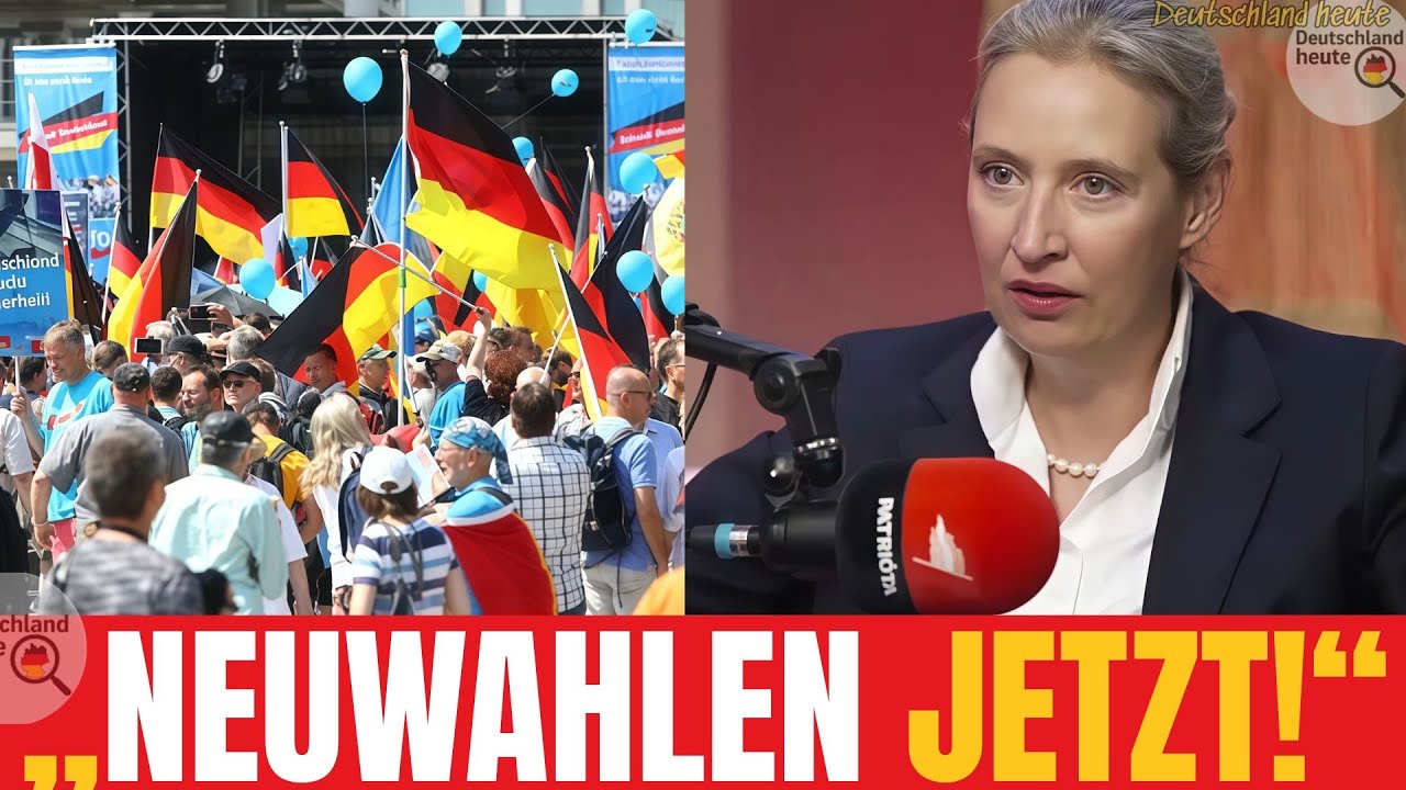 &bdquo;JETZT ANH&Ouml;REN: ALICE WEIDELS DRINGENDE WARNUNG &ndash; NEUWAHLEN F&Uuml;R DEUTSCHLAND!&ldquo;