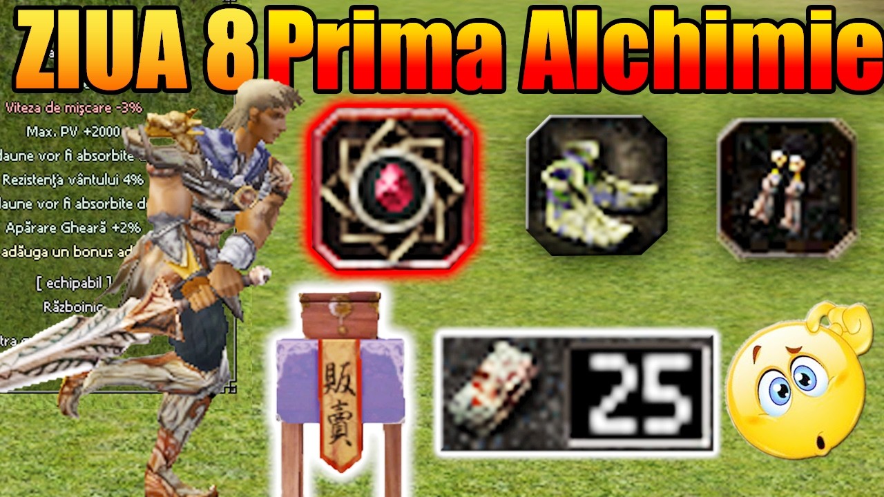 Prima Piesa de ALCHIMIE ✅ REZULTAT SHOPURI 😱✅ Aventura lui Ghita Metin2.ro Tigerghost
