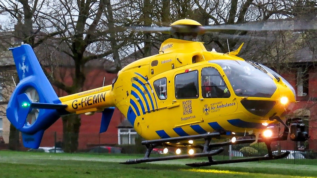 North West Air Ambulance Departure From Bury | 07.03.26