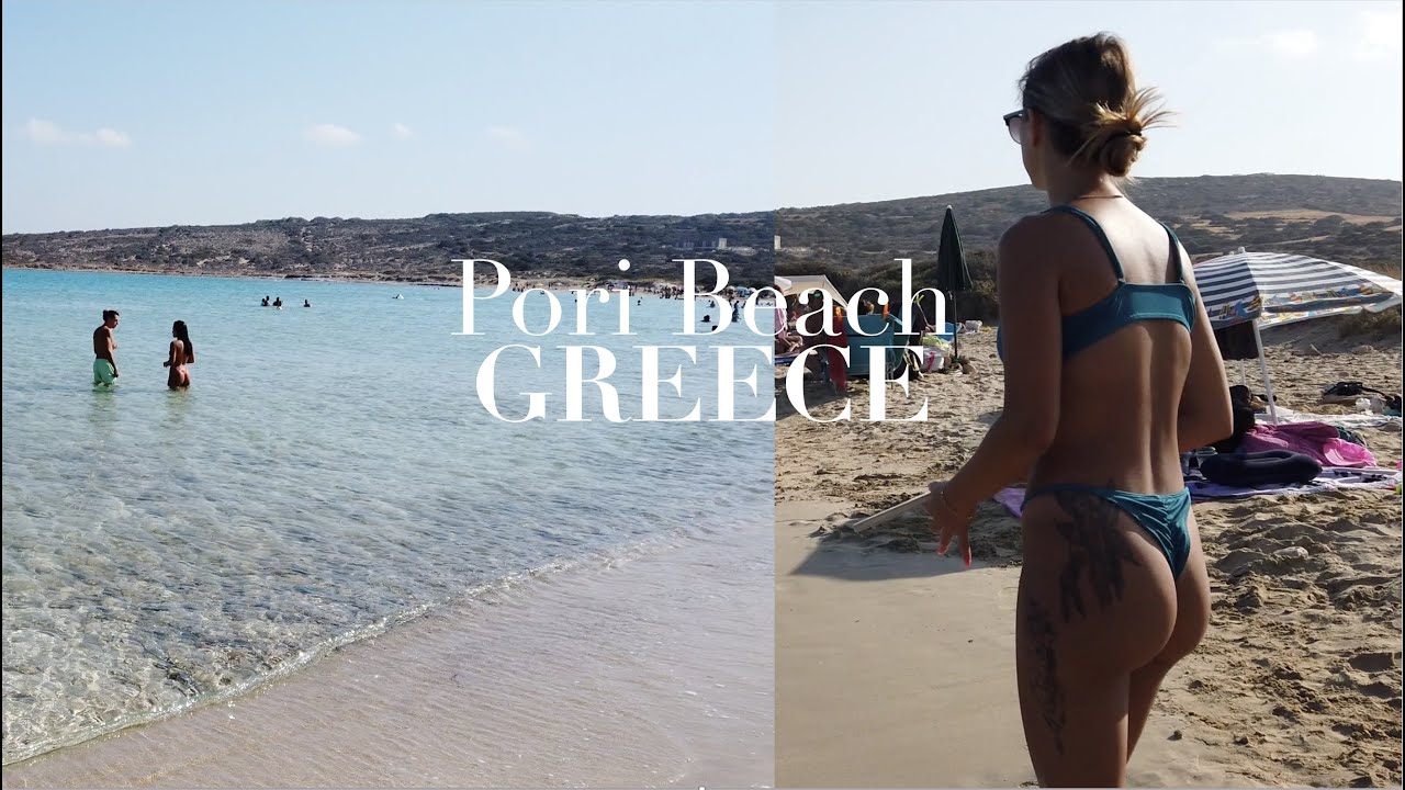 Most Beautiful Beach in Cyclades | Pori Beach | Koufonisia | Greece [4K HDR]