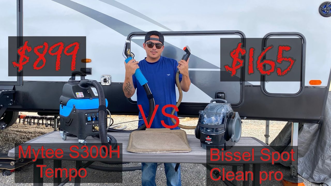 Mytee S300H Review / Bissel spot clean pro ( Detailing extractor Comparison)