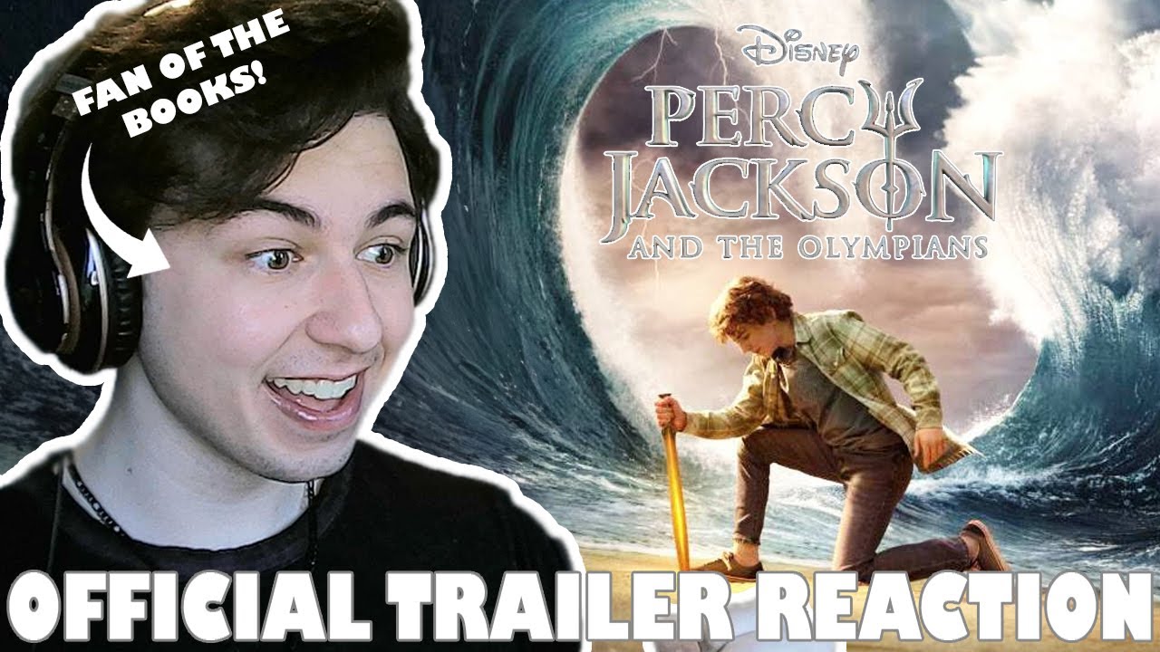 PERCY JACKSON OFFICIAL TRAILER REACTION + DISCUSSION!