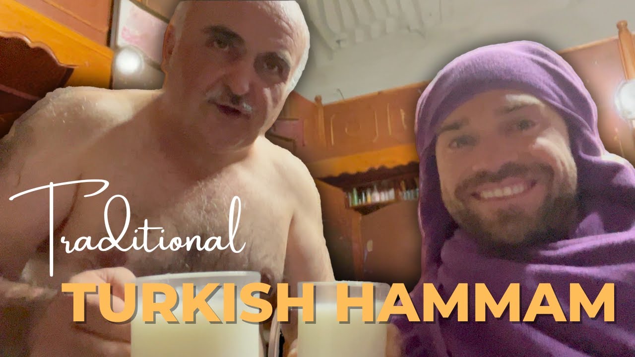 Turkish Hammam (Nick gets scrubbed down by a little Turkish man)