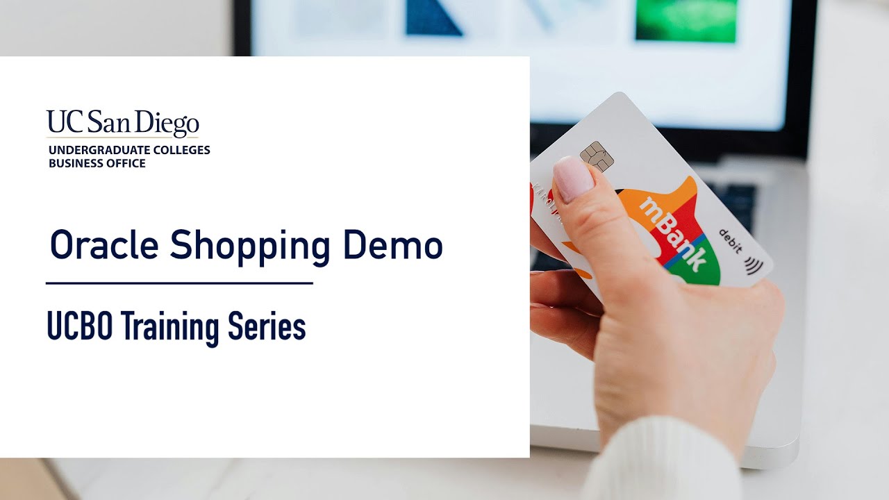 Oracle Shopping Demo | UCBO Training