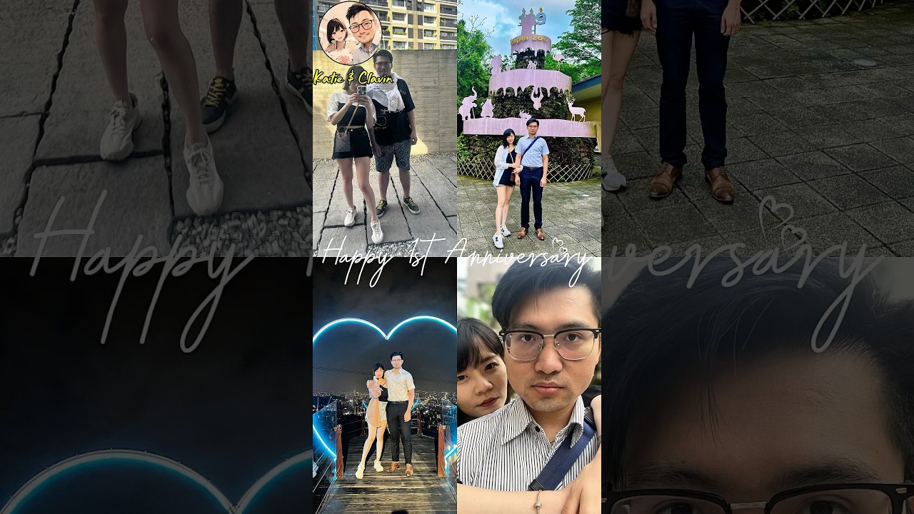 Katie & Clavin 1st Marriage Anniversary