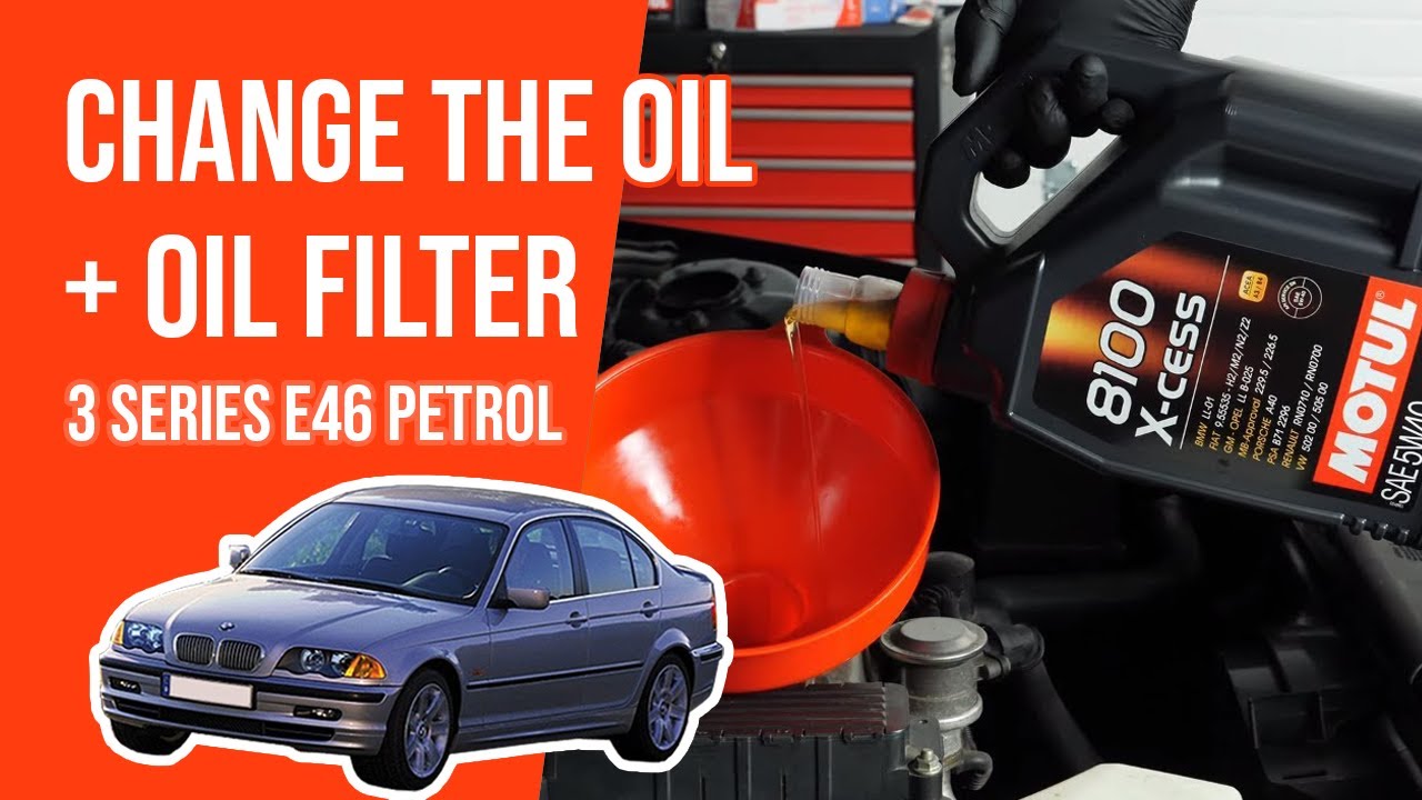 Change the oil and the oil filter BMW 316i E46 🛢