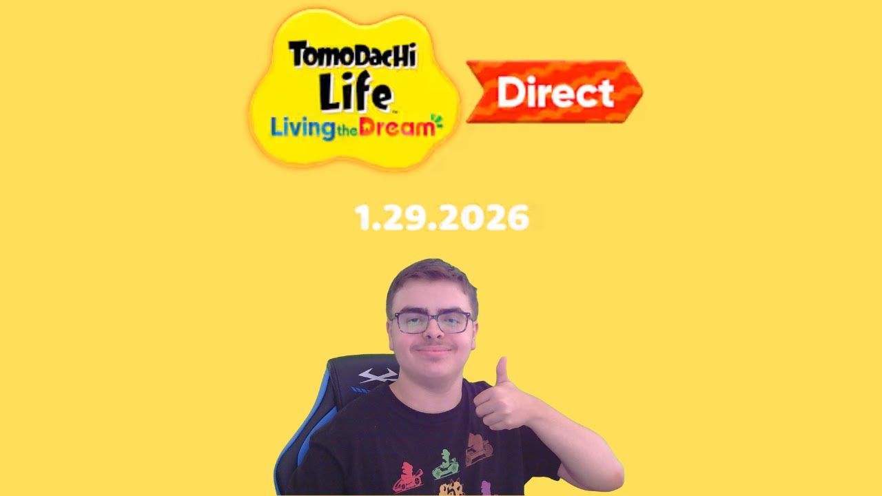 Tomodachi Life: Living the Dream Nintendo Direct January 2026 Live Reaction Stream