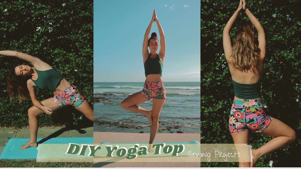 DIY Yoga Tops/ I recently qualified as a Yoga Instructor!! 🧘🏽&zwj;♀️