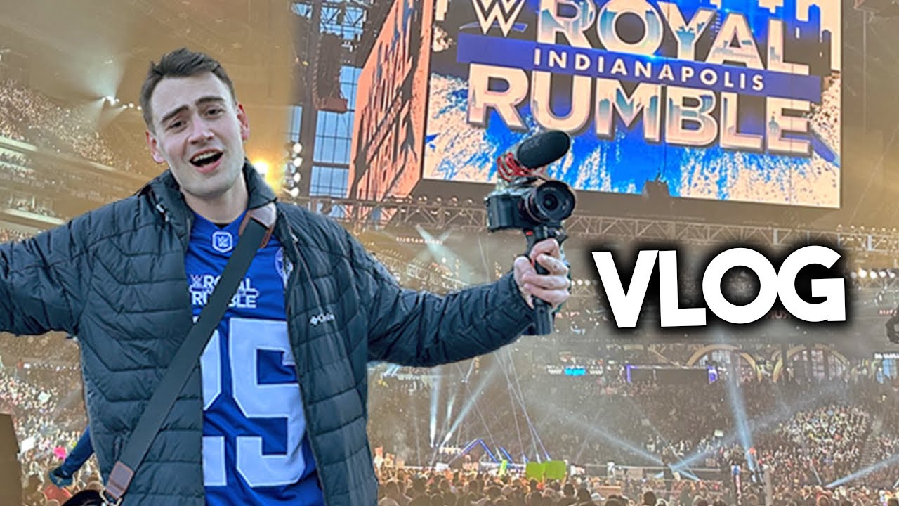 WWE Royal Rumble 2025 (Indianapolis, IN) | Brandon Hodge Vlog